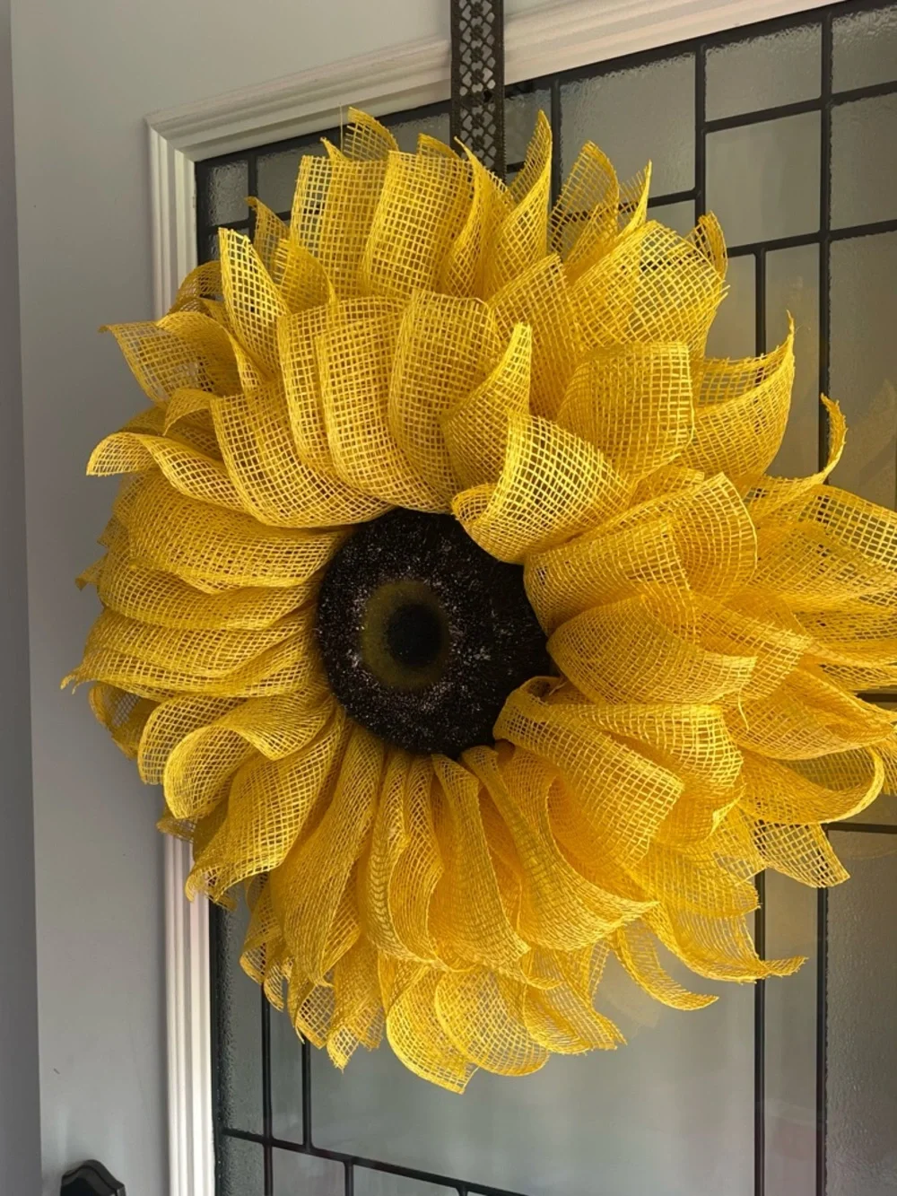 *NWT Sunflower Spring Theme Front Door Wreath